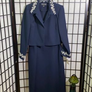 Donna B. Taylor Dress w/Jacket Size 12